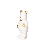 Figura Urso em Pé Branco 140Mm - 2