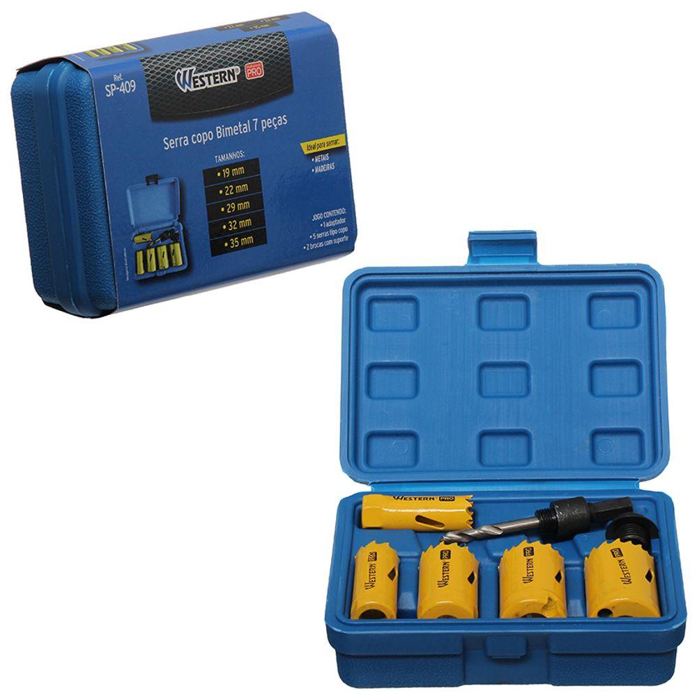 Serra Copo Bimetal 7 Peças - 1