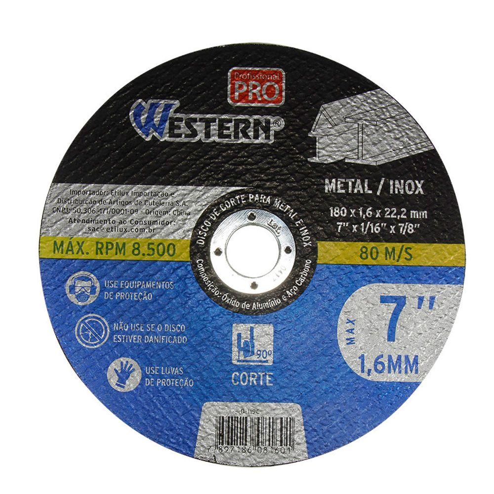 Disco Corte Max 180X1,6X22,2Mm - 2