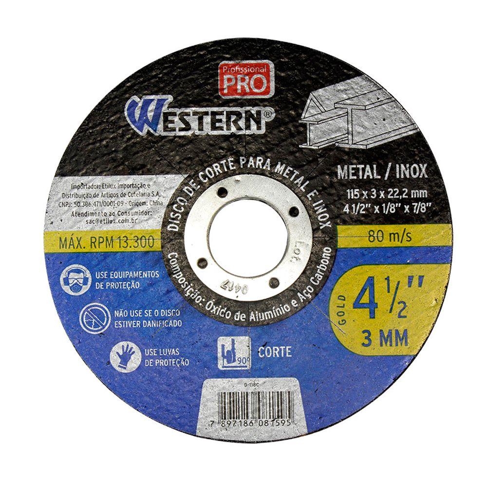 Disco Corte Gold 115X3X22,2Mm - 2