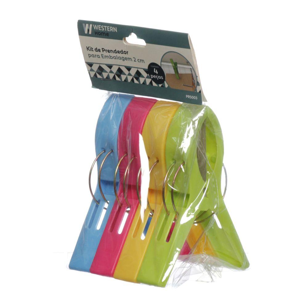 Jogo 4 Prendedores Embalagem - 3
