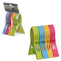 Jogo 4 Prendedores Embalagem - 1