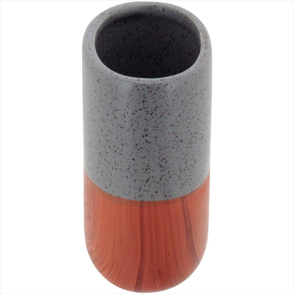 Jogo Banheiro Cerâmica Cinza 4 Peças GS - 8