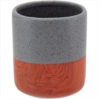 Jogo Banheiro Cerâmica Cinza 4 Peças GS - 3