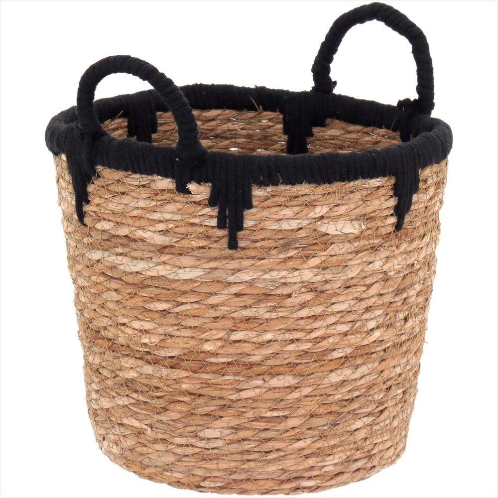 Cesta Fibra Natural 3 Peças 28x34x34cm GS - GS - 4