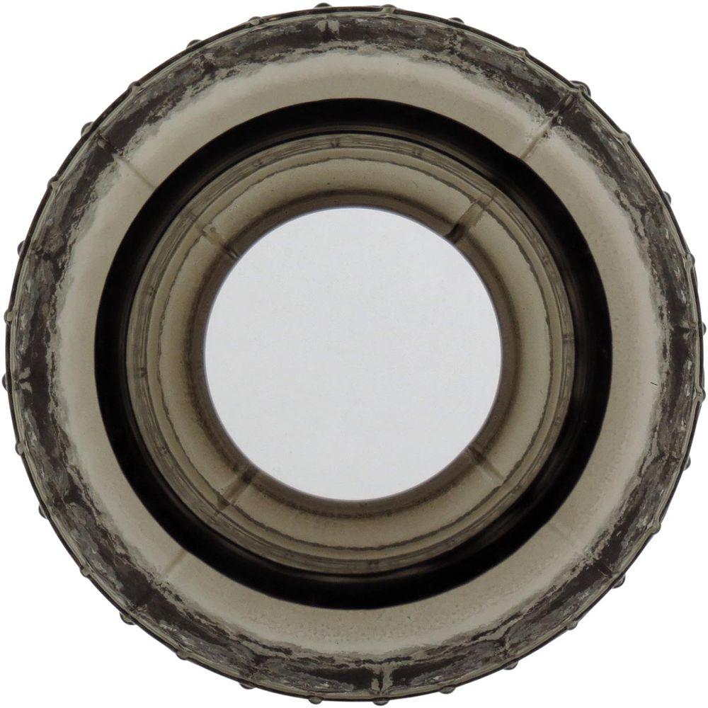 Vaso  Vidro Cinza 21x16x16Cm Gs - 3