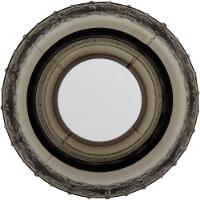 Vaso  Vidro Cinza 21x16x16Cm Gs - 3