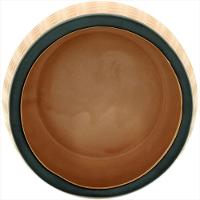 Cachepô 13x13x13cm Cerâmica Bege GS - 3