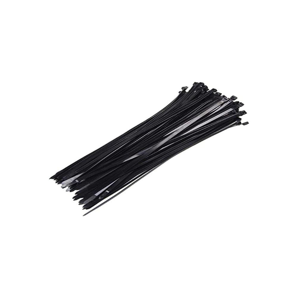 Jogo 100 Abraçadeira Preto 2,5X150Mm Western - 1