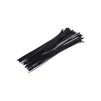 Jogo 100 Abraçadeira Preto 2,5X150Mm Western - 1