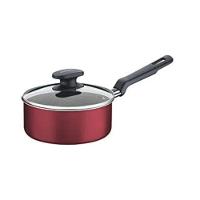 Panela Tramontina Loreto Antiaderente Tampa de Vidro 1,4L 16cm Vermelha - 2