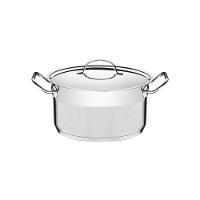 Caçarola Tramontina Professional Inox Com Tampa Detalhe Satinado 20cm 3,6L - 1
