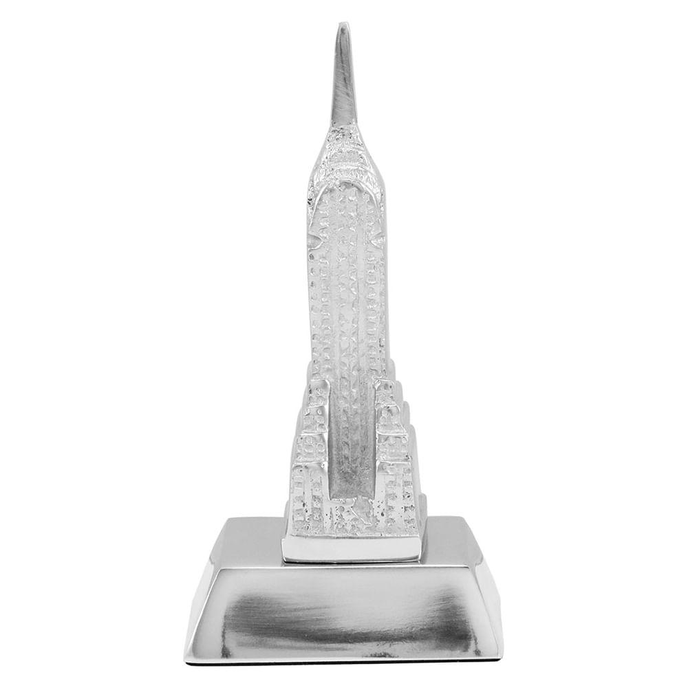 Empire State Alumínio Prata Home&Co Tourism 17X9X7Cm - 1