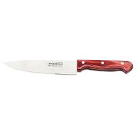 Faca Chef Inox 7 Polywood Vermelho Tramontina - 1