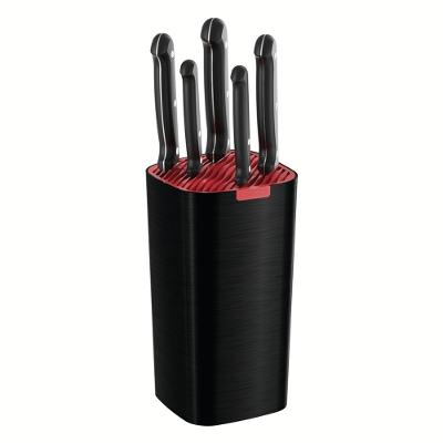 Jogo de Facas Tramontina Ultracorte Inox e Cabos Preto 6 Peças