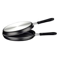 Omeleteira Tramontina Loreto Antiaderente Grafite 24cm - 1