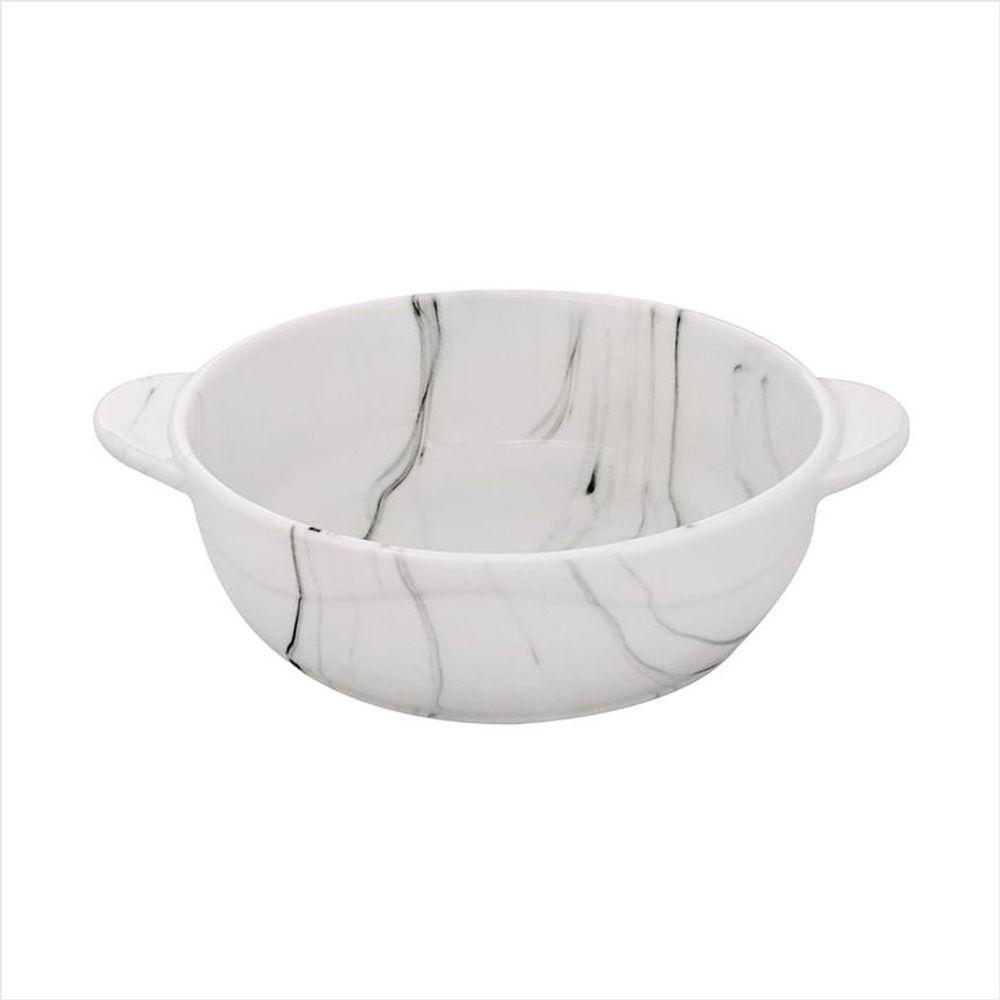 Travessa Alça Marble Porcelana 15,7 cm Hauskraft - 1