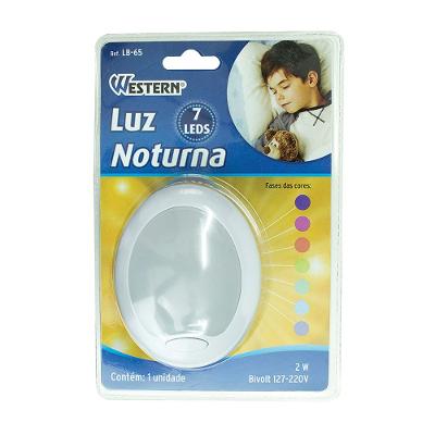 Luz Noturna 7Leds Western