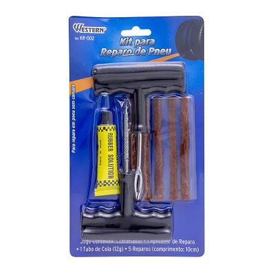 Kit Reparo Pneu S Camara 8 Peças Western