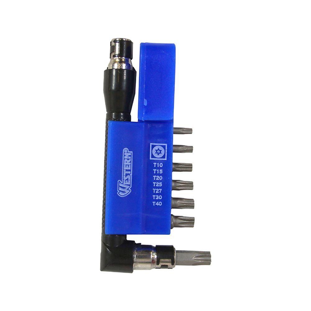Chave L Bits Torx 9 Peças Western - 1
