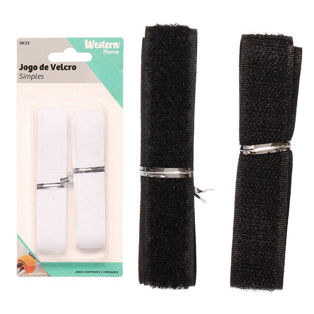 Jogo Velcro Simples 2X54 cm 2 Peças Western Home - 1