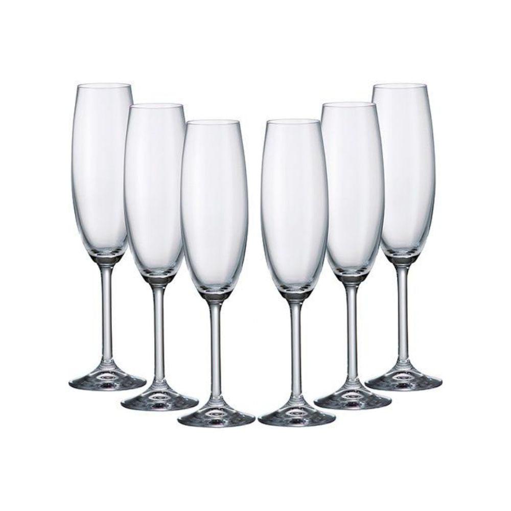 Jogo 6 Taças Champagne Gastro 220Ml Bohemia - 1