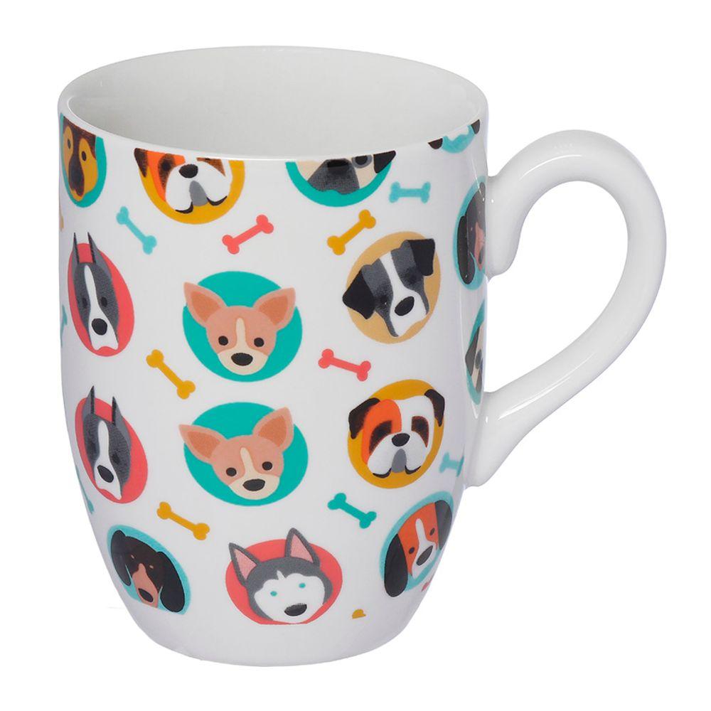 Caneca Porcelana Dogs Hauskraft 350 ml - 1