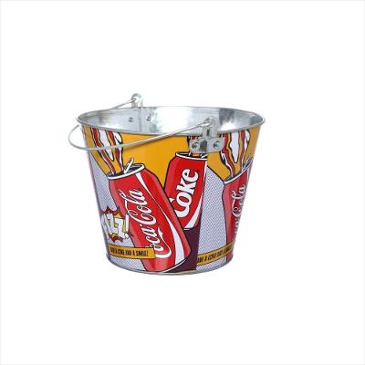 Balde Térmico Enjoy Estanho Galvanizado Coca-Cola 5L