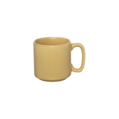 Caneca de Cerâmica Surya Amarela 235 ml