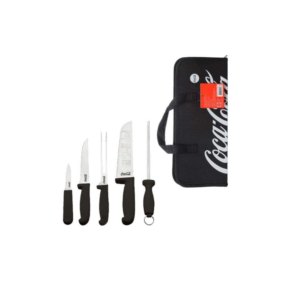 Jogo Churrasco Coca-Cola 5 Peças - 1