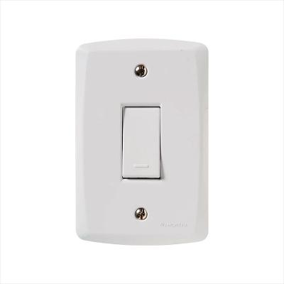 Conjunto Interruptor Simples 10A/250V Lux2 Br - Tramontina
