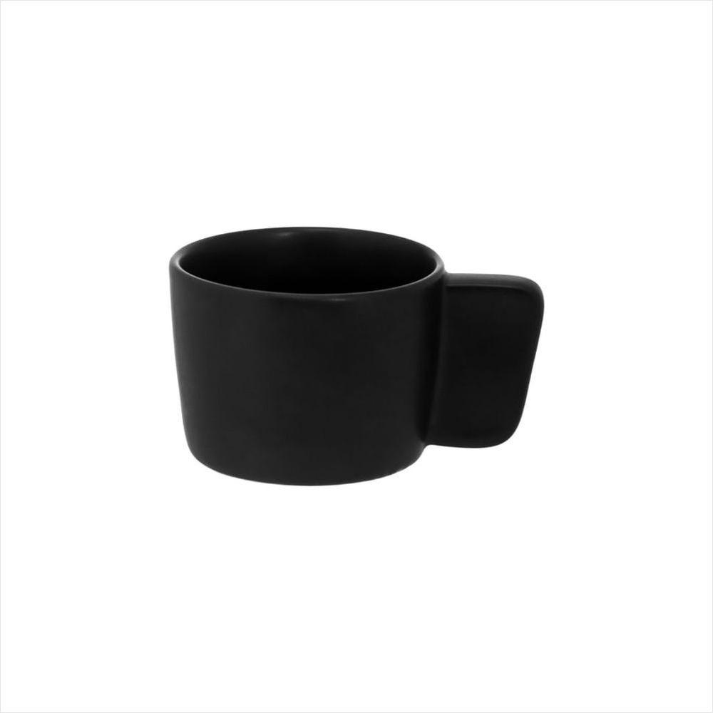 Xicara Chá Willow Preto 180Ml 6 Peças - 1