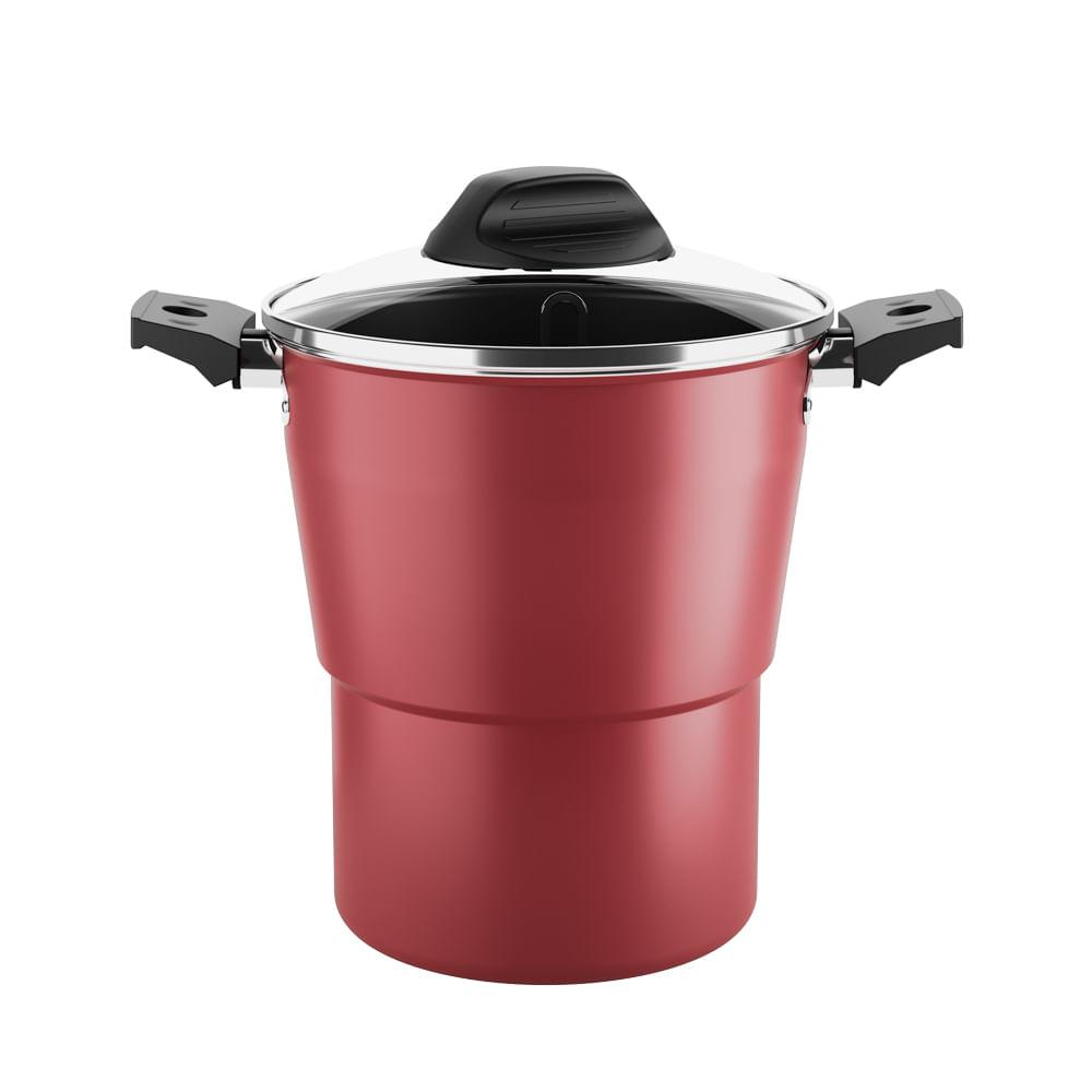 Cuscuzeira 16cm 2L Especiarias Cereja Brinox - 1