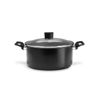 Cacarola com Tampa 20x9cm 2,5L Ebony Preto Brinox - 1