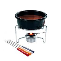 Conjunto para Fondue 7 Peças Chocolate Brinox - 1