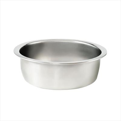 Cuba Redonda Brinox Savoy Aço Inox 4,5L 32,5x8cm