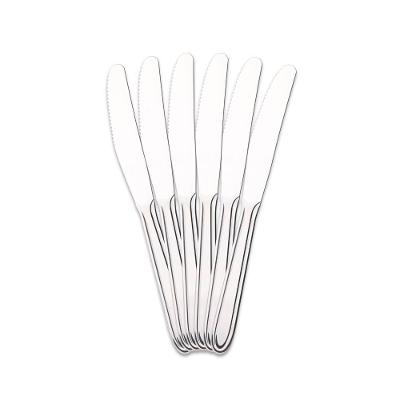 Faca De Mesa 12 Peças Siena Brinox