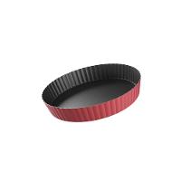 Forma para Quiche com Fundo Removível 24x4,2cm Cereja Brinox - 1