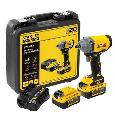 Chave De Impacto 1/2(13Mm) 20V Max Brushless Carreg 127V Stanley