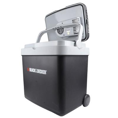 Mini Geladeira Portátil Para Viagem 33 Litros 12V Black + Decker