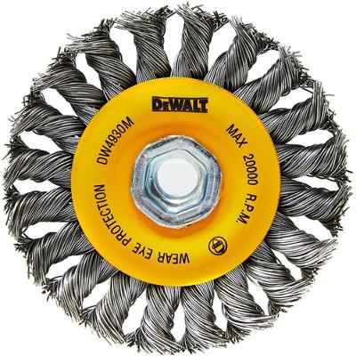 Escova Trançada De 4 Dewalt