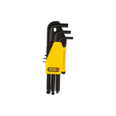 9Pcs Jg Chaves Hexag.Abaulad(Mm) Suporte