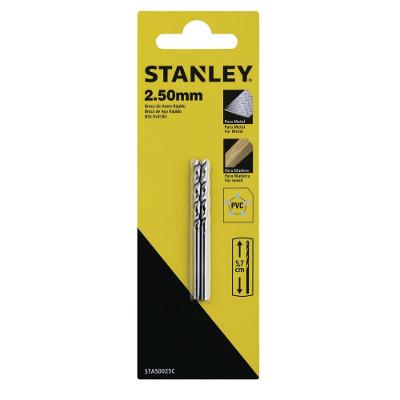 Broca Ar Helicoidal Din 338 P Metal 55Mm X 02.50Mm Stanley