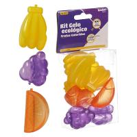 Gelo Reutilizável Frutas 12 Peças Western Home - 1