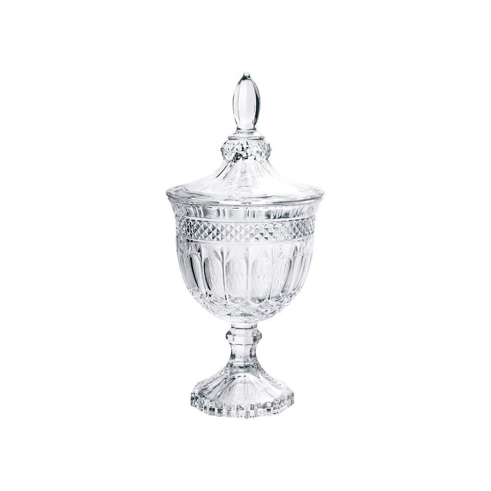 Potiche com Pé Vidro Patrícia 11,5 cm - 1