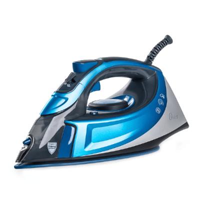 Ferro de Passar Oster Turbo Steam GCSTCS-401 1650W 127V 280ml Azul Base Cerâmica e Canais de Vapor