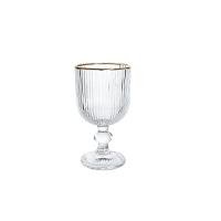 Taça Licor Vidro Graffiato com Borda Dourada 60Ml 6 Peças - 1