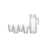 Jarra Com 4 Copos De Vidro Esme - 1