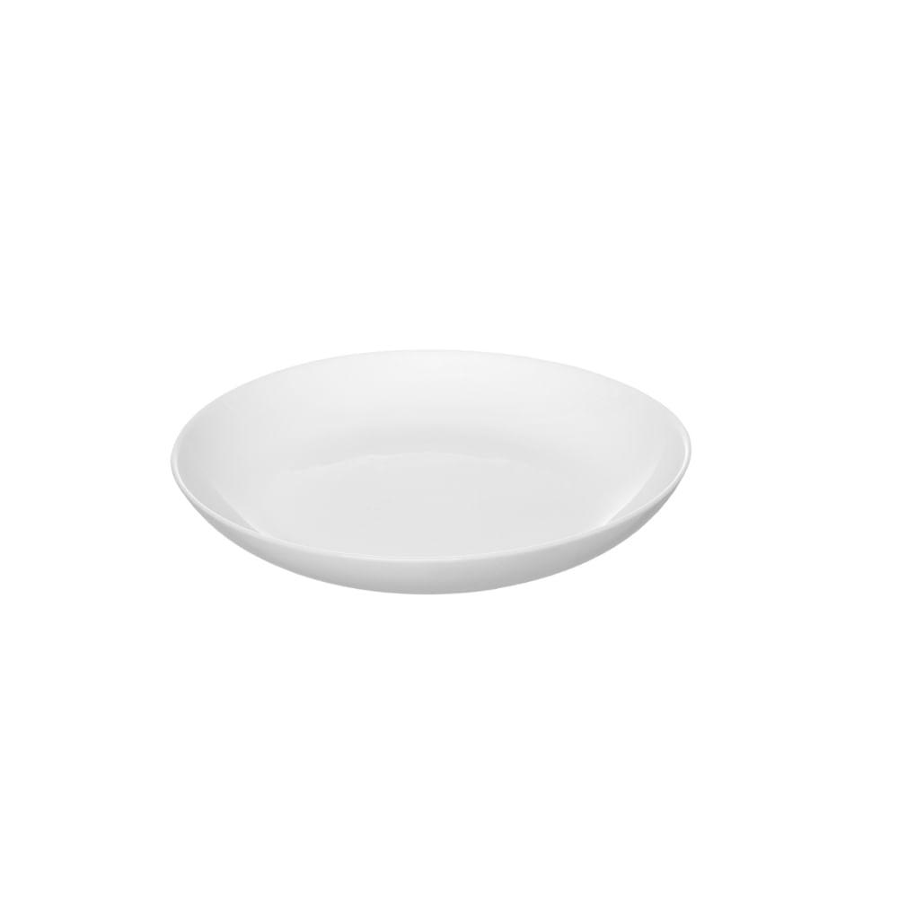 Prato Fundo de Opaline Full Branco 20 cm - 1