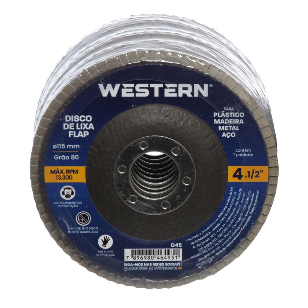 Disco Desbaste Flap 115Mm Grao 80 - 2